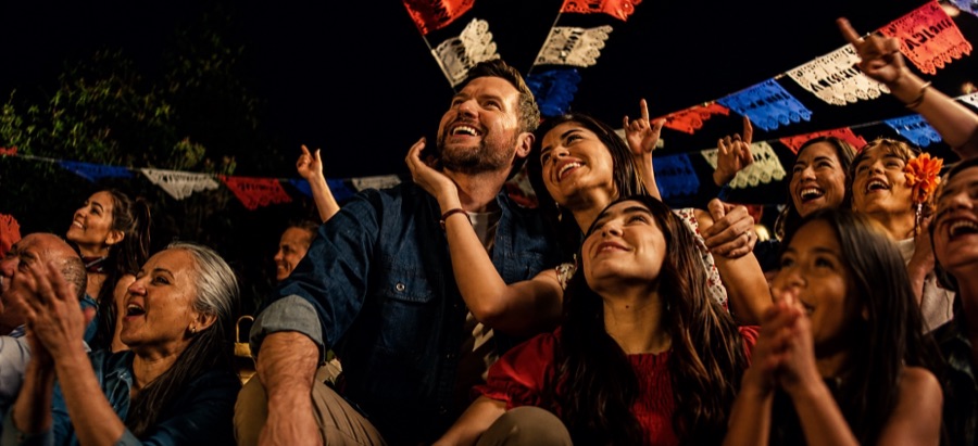 Mauricio Martínez & the Cast of Brotherhood 2 in Brotherhood: A Cinematic Musical